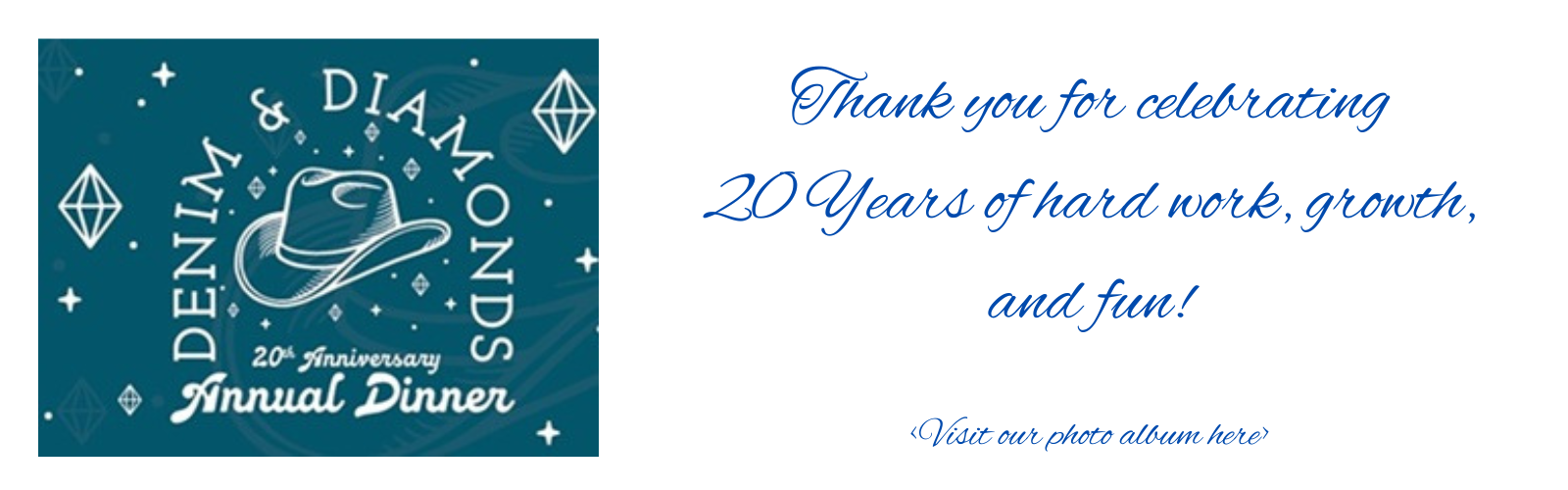 Anniversary Thank You Website Banner Anniversary Thank You Website Banner
